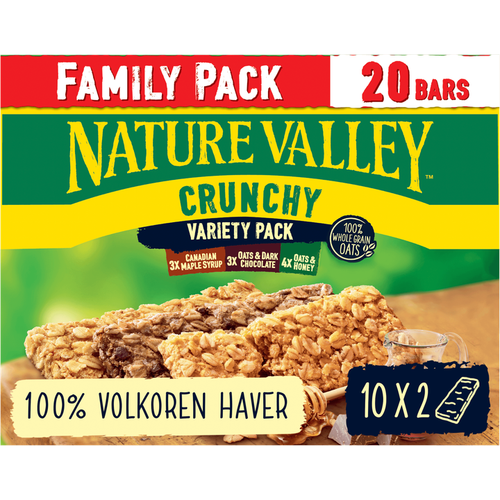 Nature Valley Crunchy Variety Pack Family Pack 10 x 42 g
