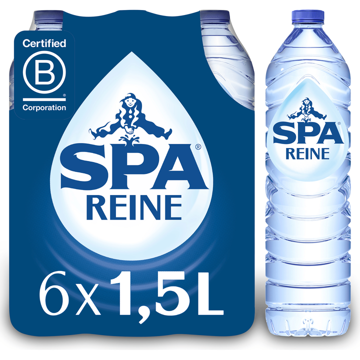 SPA REINE Natuurlijk Mineraalwater 6 x 1,5L