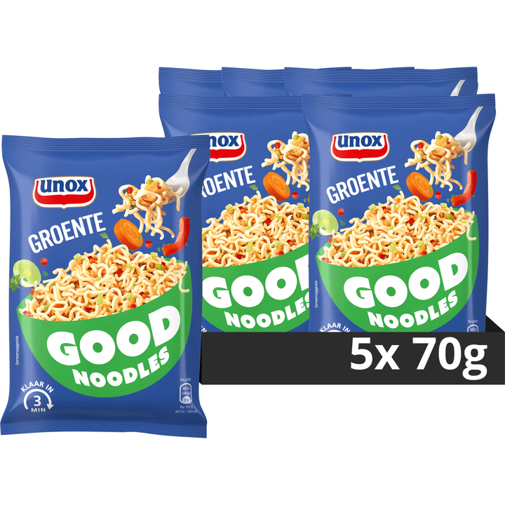 Knorr Good Noodles Groente 5 x 70 g
