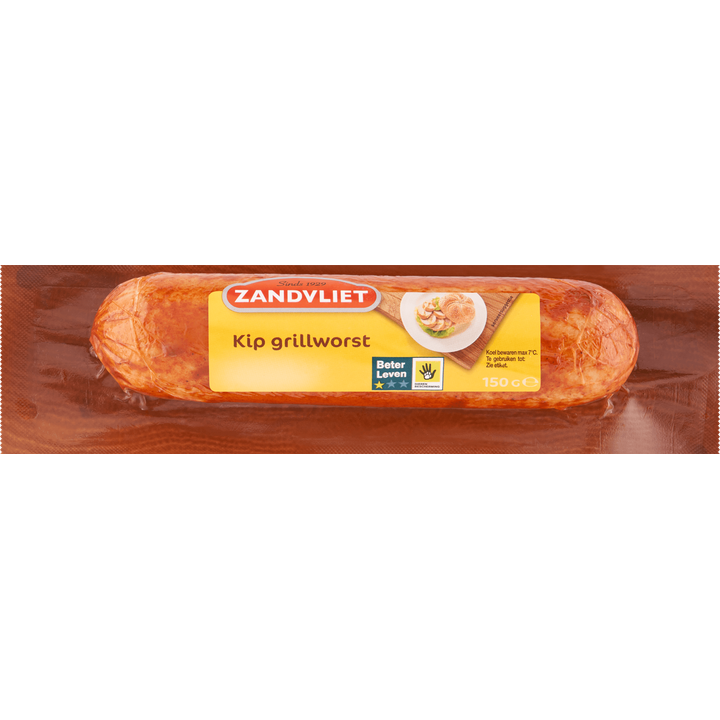 Zandvliet Kip Grillworst 150 g