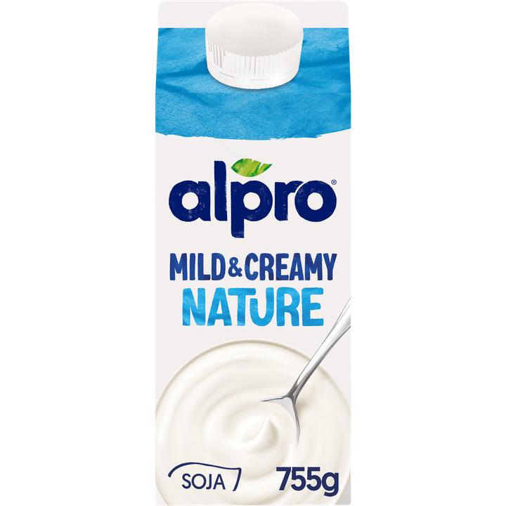 Alpro Mild & Creamy Naturel Plantaardige Variatie Op Yoghurt 755g