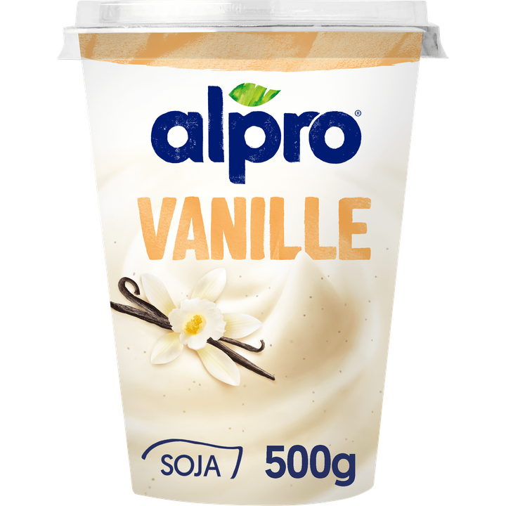 Alpro Plantaardige Variatie Op Yoghurt Vanille 500g