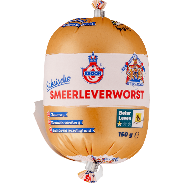 Kroon Saksische Smeerleverworst 150 g