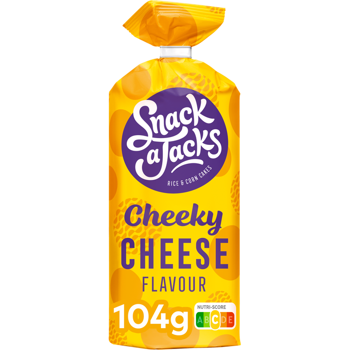 Snack A Jacks Kaas Rijstwafels 104 gr