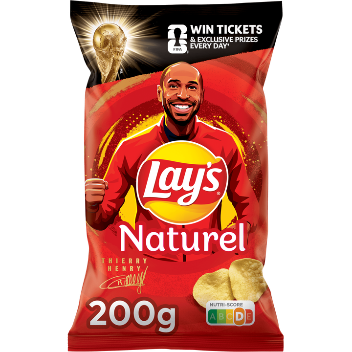 Lay's Naturel Chips 200 gr