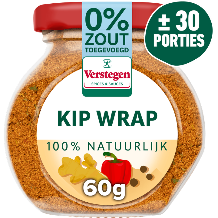 Verstegen World Spice Meal Kip Wrap 60 g