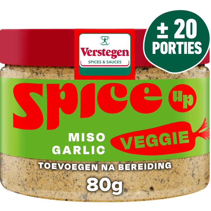 Verstegen Spice Up Miso Garlic veggie 80 g