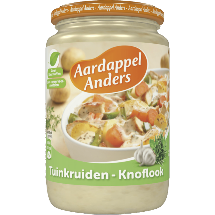 Aardappel Anders Tuinkruiden - Knoflook 390ML