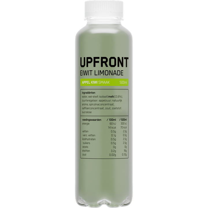Upfront Eiwit Limonade Appel Kiwi 500ML