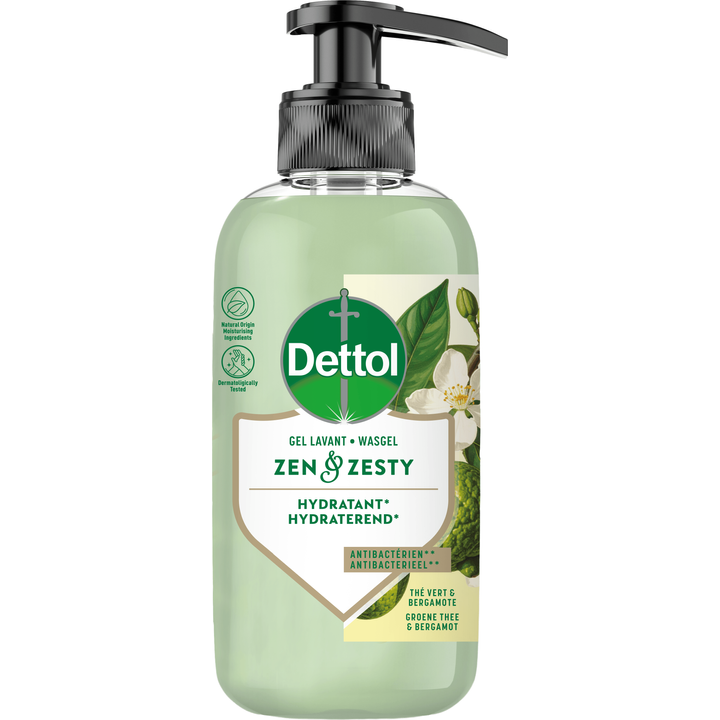 Dettol Premium Green Tea & Bergamot Wash Gel 300 ML