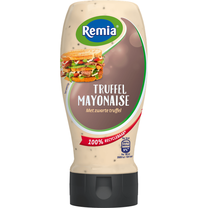 Remia Truffel Mayonaise met Zwarte Truffel 300 ml