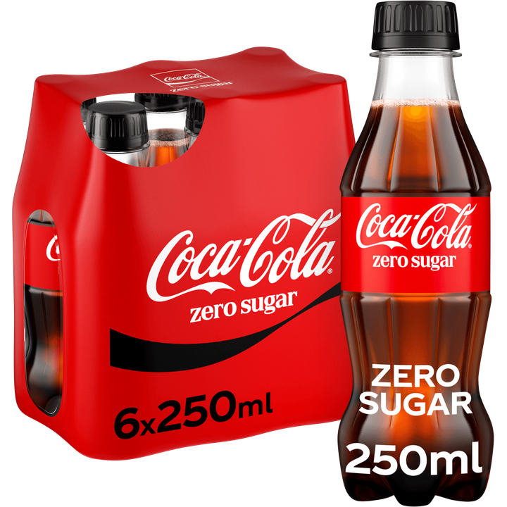 Coca-Cola Zero Sugar 6 x 250 ml