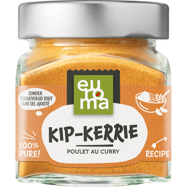 Euroma Kip-kerrie kruiden 70 g