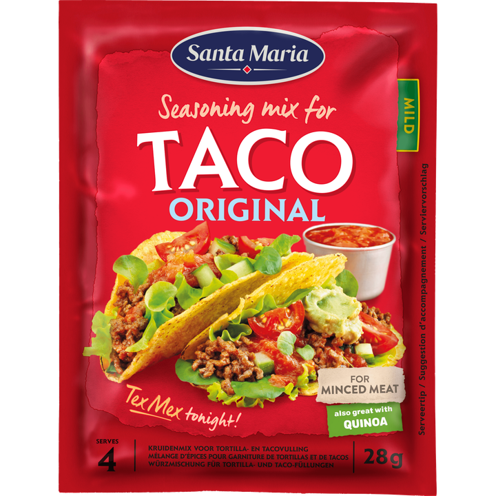 Santa Maria Taco Kruidenmix Mild 28 g