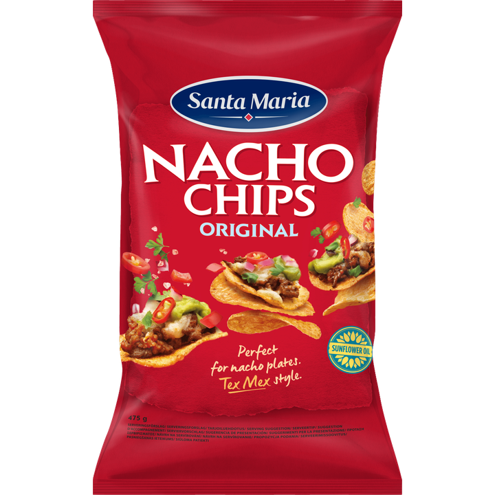 Santa Maria Nacho Tortilla Chips 475 g