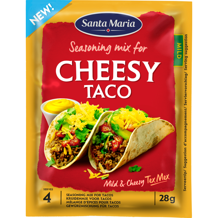 Santa Maria Cheesy Taco Kruidenmix 28 g