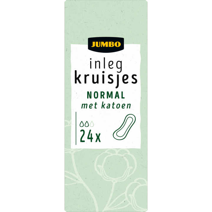 Inlegkruisjes Normal met Katoen 24 Stuks
