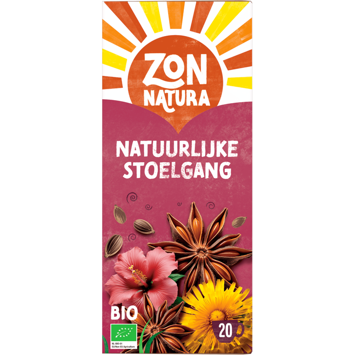 Zonnatura Biologische Thee - Stoelgang