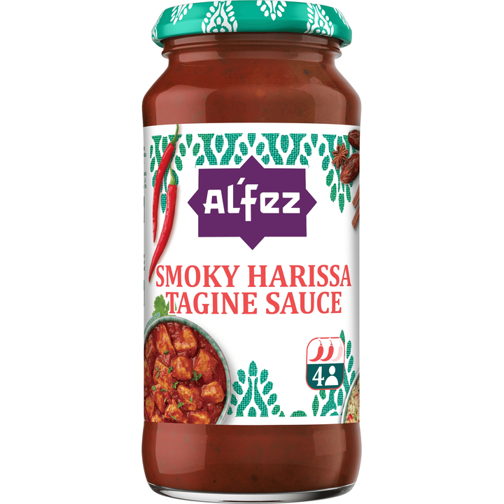 Al'Fez Smoky Harissa Tagine Sauce 450 g