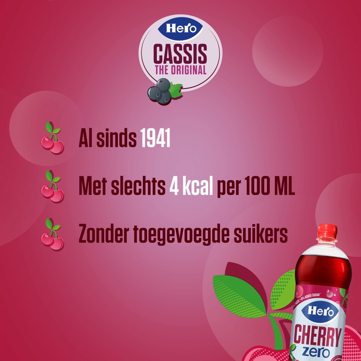 Hero Cherry Zero 1,25 L bestellen? | Jumbo