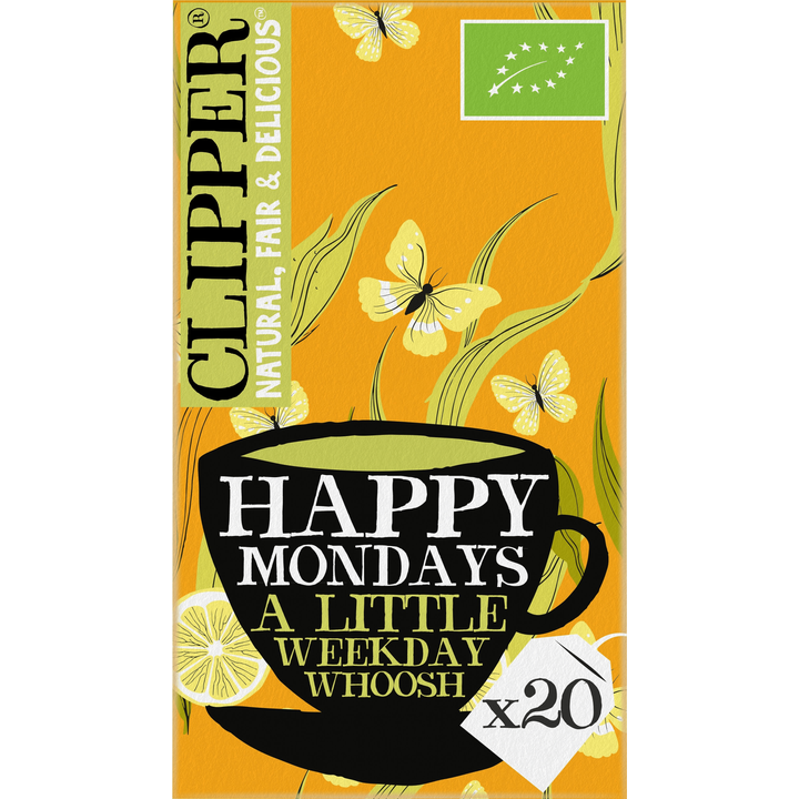 Clipper Organic Happy Mondays 20 stuks 45 g
