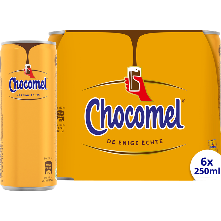Chocomel Vol blik 6 x 250ML