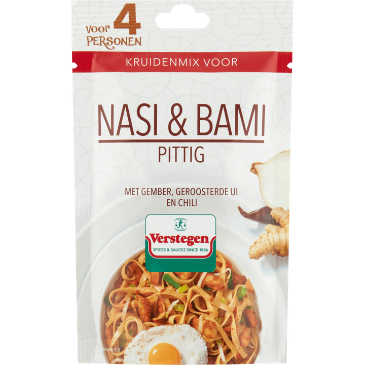 Verstegen Kruidenmix voor Nasi & Bami Pittig 30 g