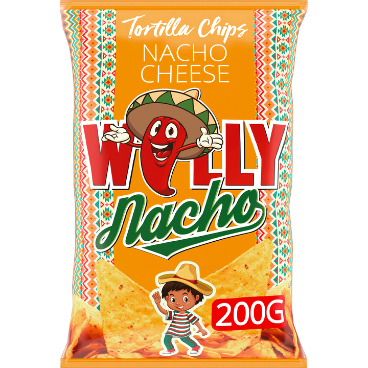 nacho cheese tortilla chips