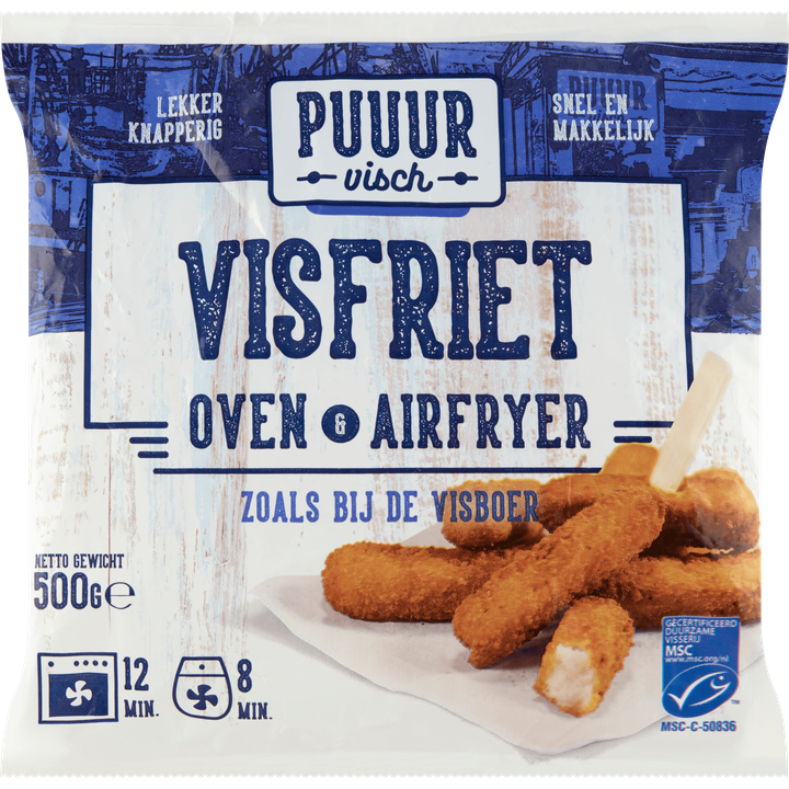 Puuur Visch Visfriet Oven & Airfryer 500 g