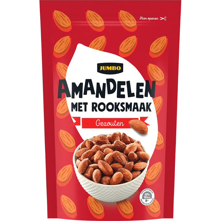 Amandelen met Rooksmaak Gezouten