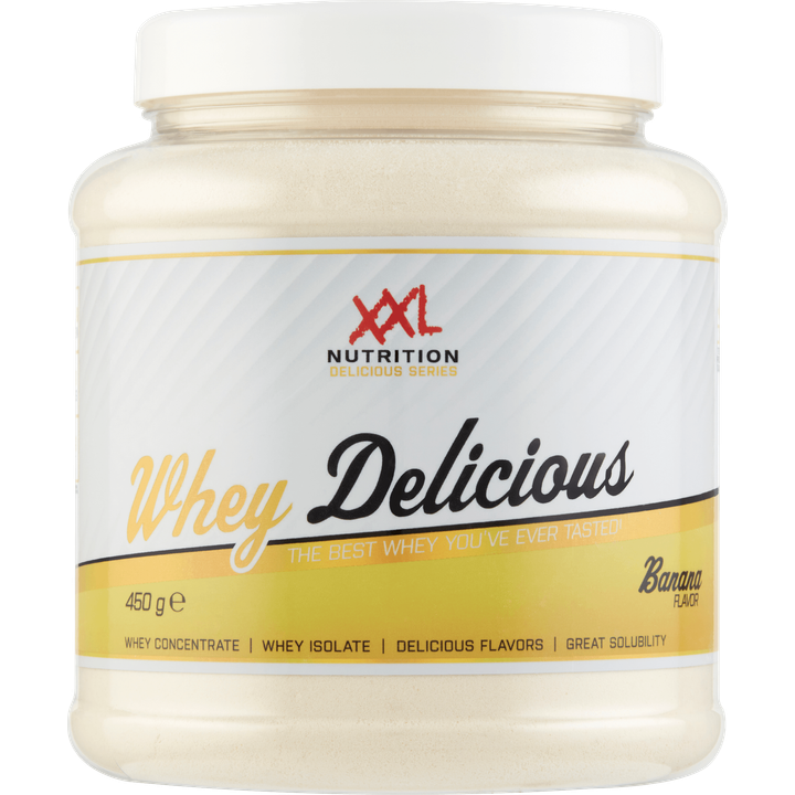 XXL Nutrition Whey Delicious Banana Flavor 450 g