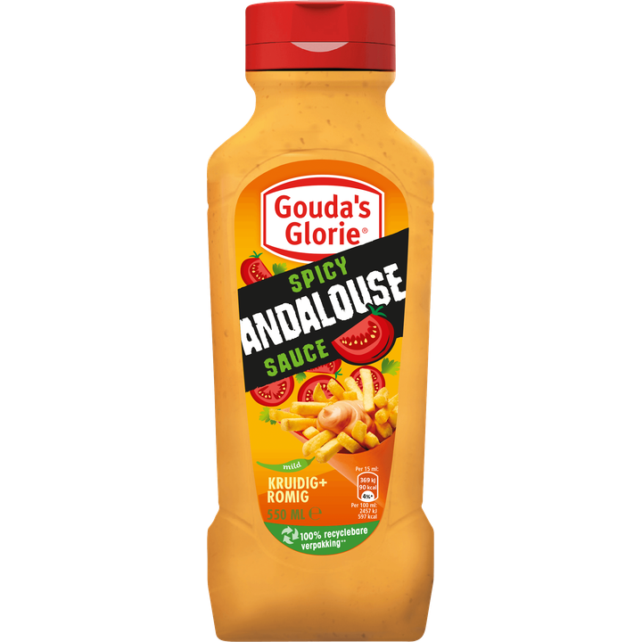 Gouda's Glorie Spicy Andalouse Sauce 550 ml
