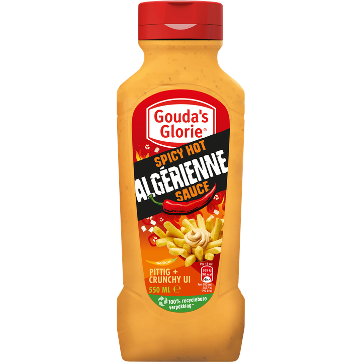 Gouda's Glorie Spicy Hot Algérienne Sauce 550 ml