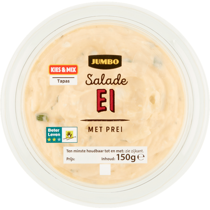 Salade Ei met Prei