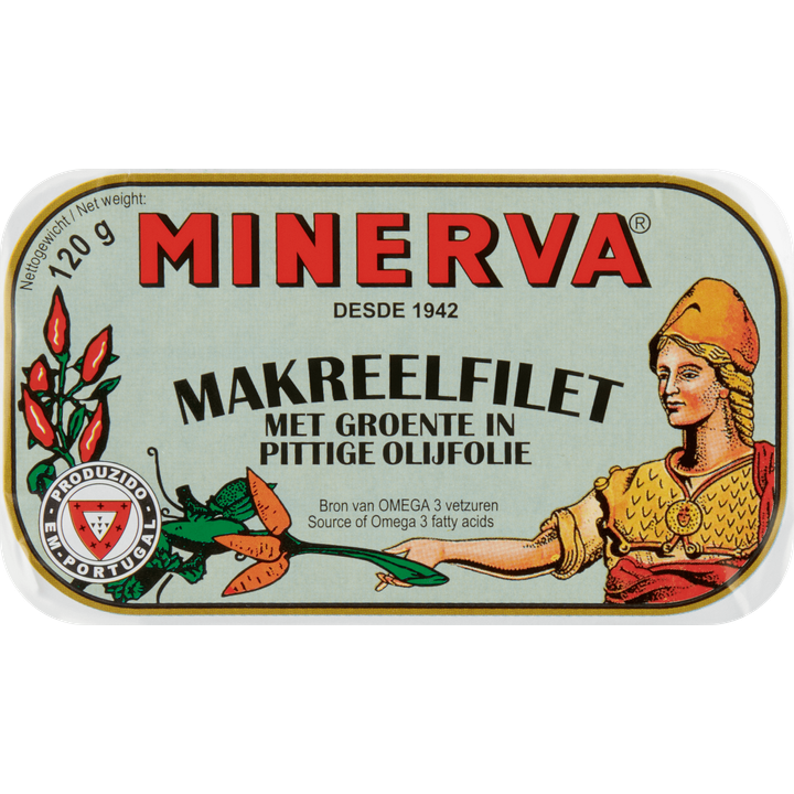 Makreelfilet met Groente in Pittige Olijfolie
