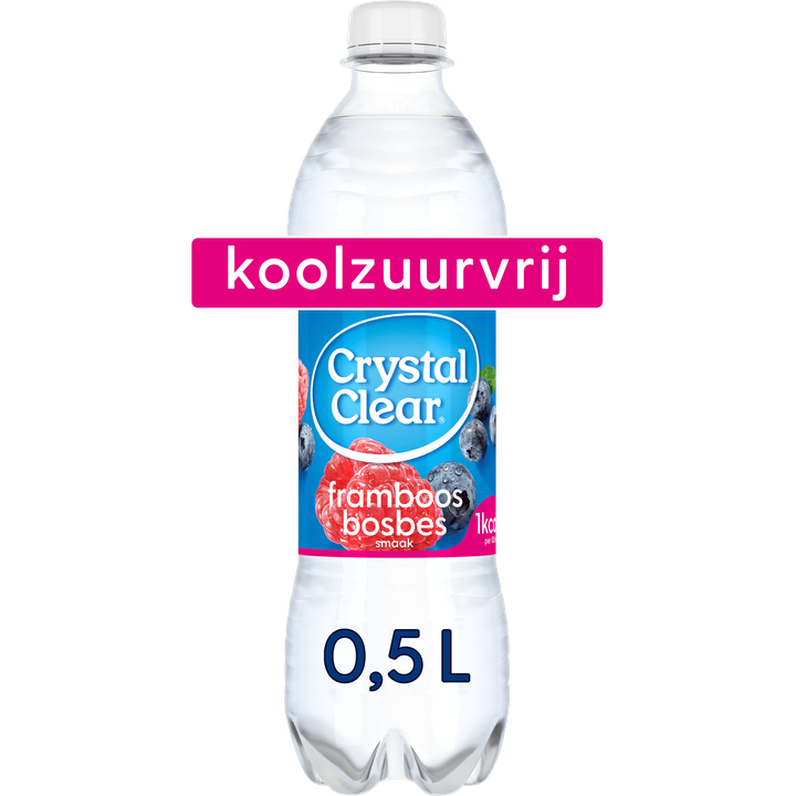 Crystal Clear Framboos Bosbes Smaak Drank 0,5 L