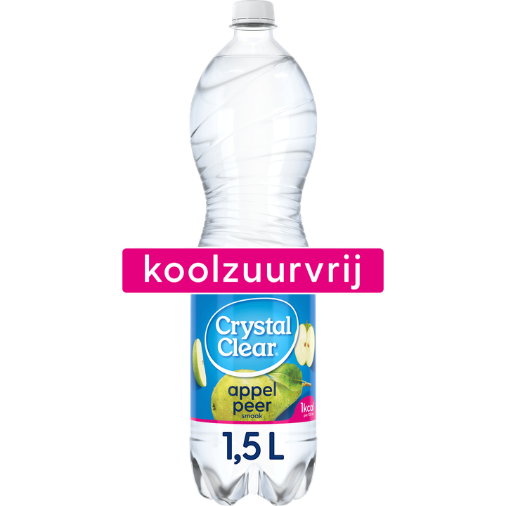 Crystal Clear Koolzuurvrij Appel Peer 1,5L