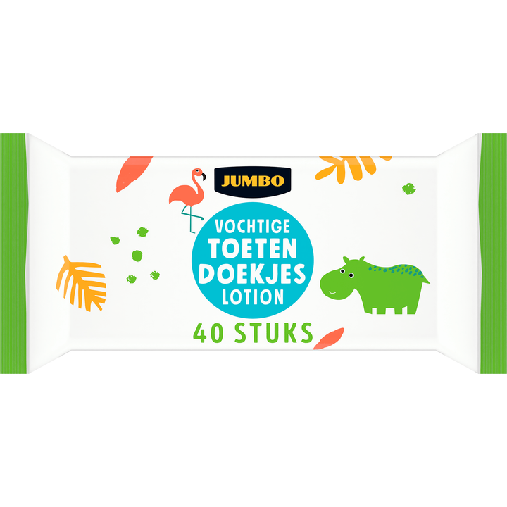 Vochtige Toetendoekjes Lotion 40 Stuks