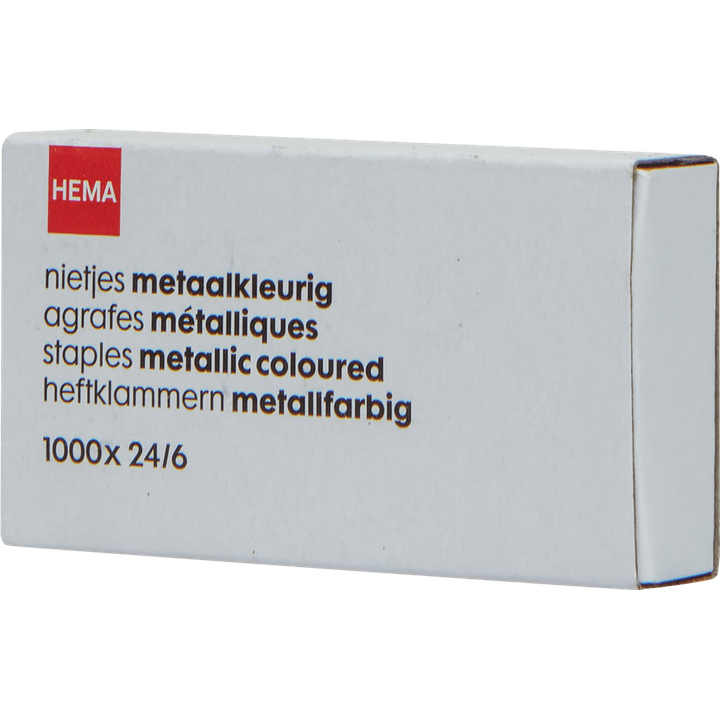 Rapid Nietjes 24/6, koper, doos van 1.000 nietjes