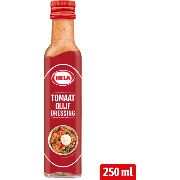 Hela Tomaat Olijf Dressing 250 ml