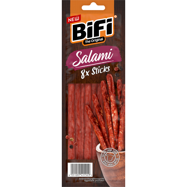 BiFi The Original Salami Sticks 8 x 10 g
