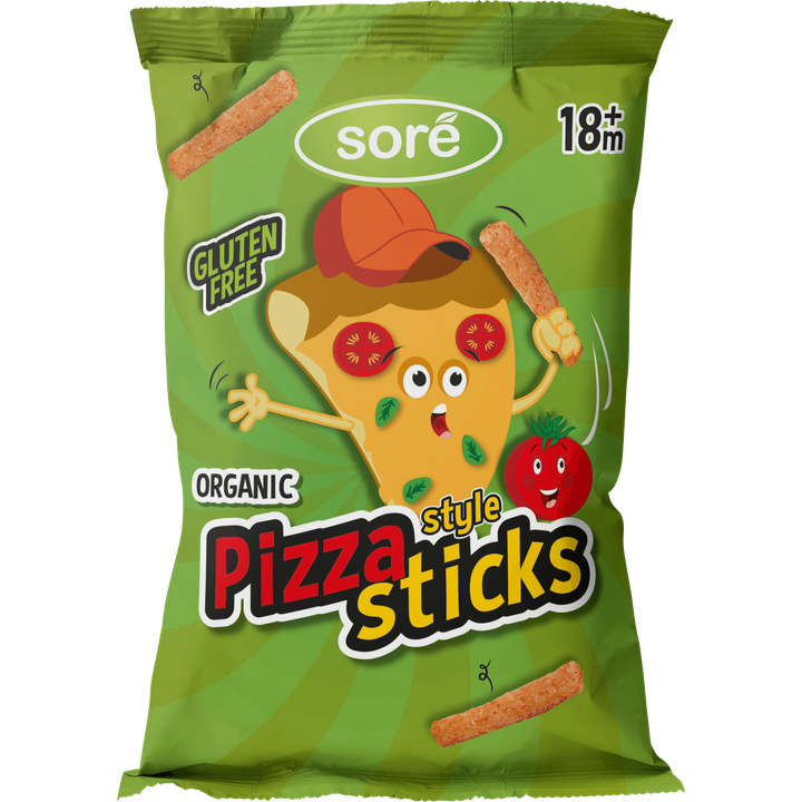 Soré Organic Pizza Style Sticks 18m+ 45 g