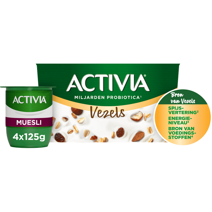 Activia Yoghurt Muesli 4 x 125 g