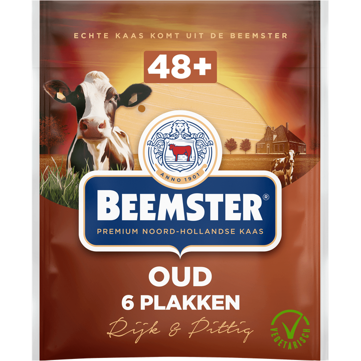 Beemster Oud Kaas 6 Plakken 0,150 kg