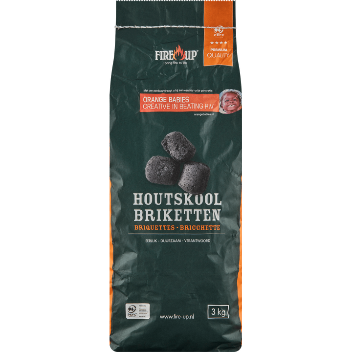 Houtskool Briketten