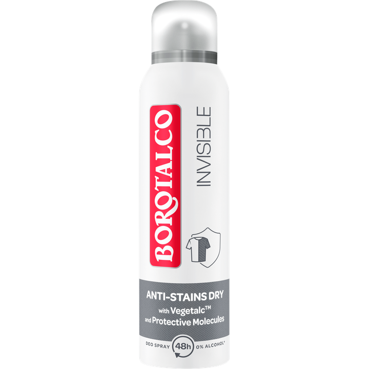 Borotalco Deodorant Invisible Spray 150 ml