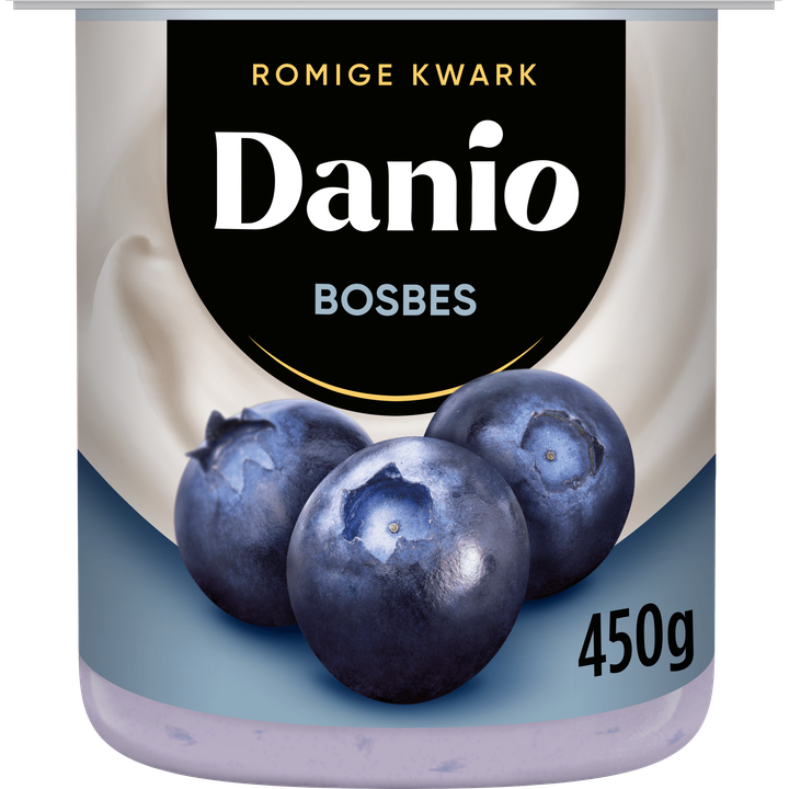 Danio Romige Kwark Bosbes 450g