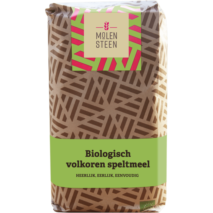 Molensteen Biologisch Volkoren Speltmeel 1kg