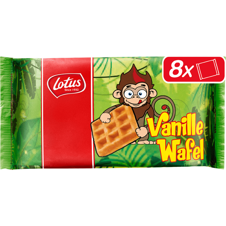 Lotus Vanille Wafel 8 x 28 g