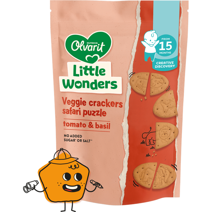 Little Wonders Tomaat & Basilicum Puzzle Cracker